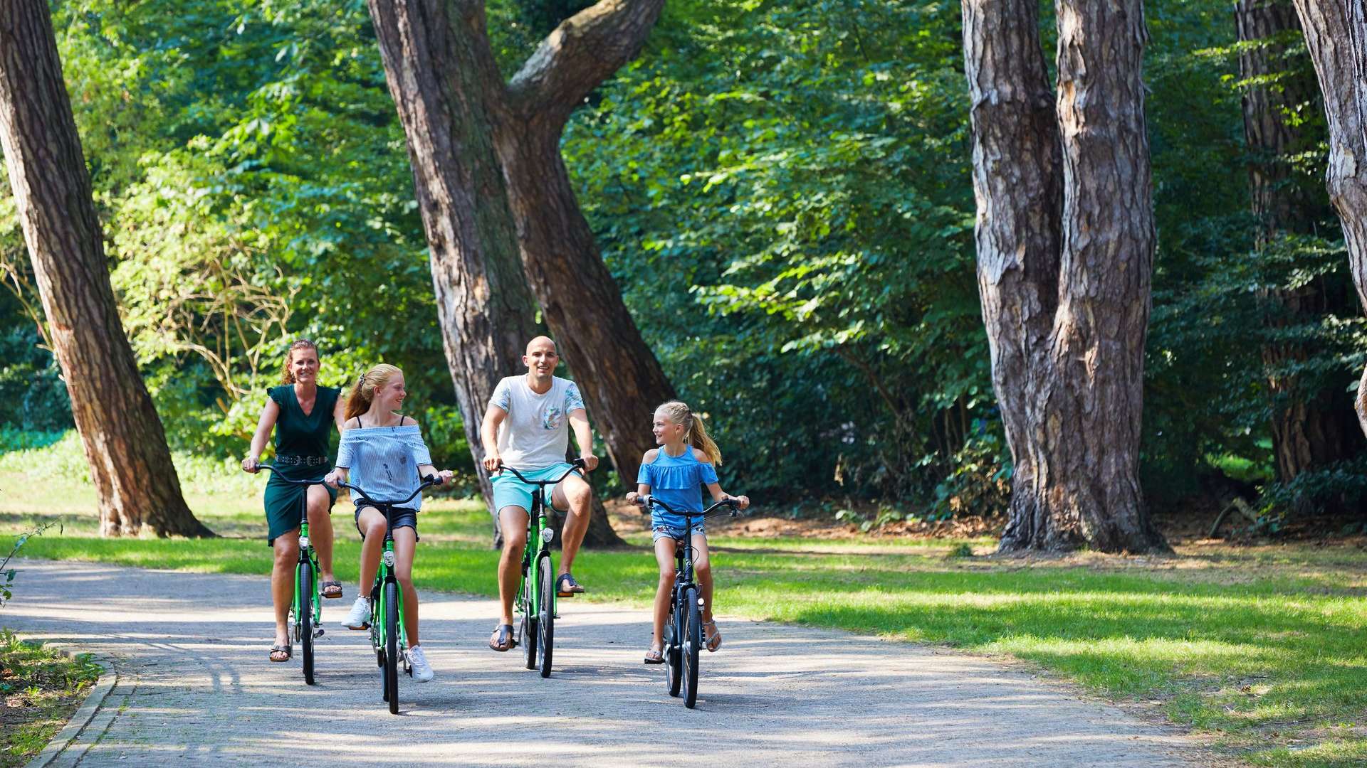 Fahrrad fahren Ferienpark Duinrell.de